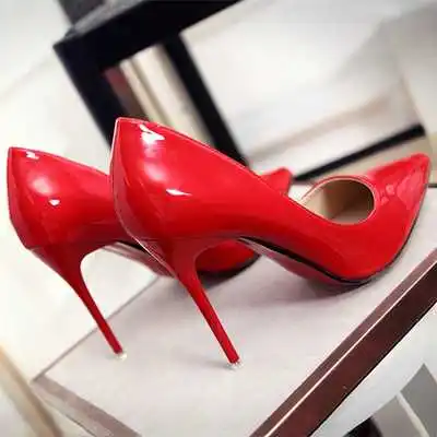 Высокое Качество Натуральная Кожа Туфли На Каблуках для Женщин 2017 Новый бренд