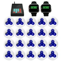 jingle bells waterproof 20 call buttons transmitter2 watch pager 1 keyboard transmitter for restaurant kitchen calling system
