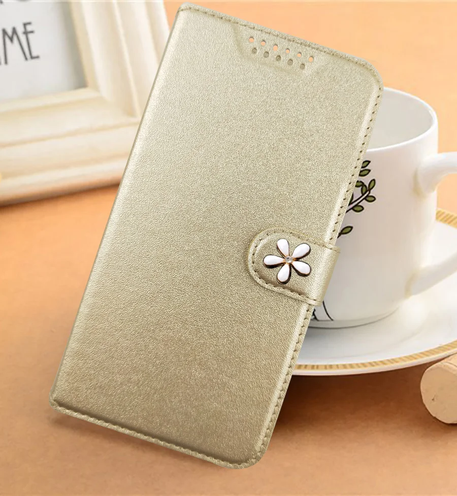 Кожаный чехол-бумажник с откидной крышкой для Meizu M6 M6T M6S M5S M5C M5 Note Pro 6 Pro 7 Plus, чехол на Maisie Meizy Maizu Meizu 16th 15 16 Plus - Цвет: R Gold With Flower