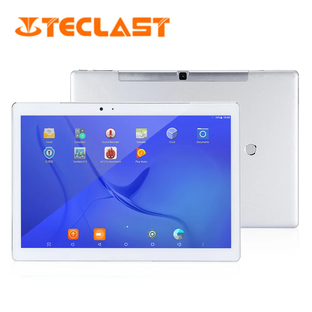 Teclast T10 10 1 дюймовый планшетный ПК Android 7 0 MTK8176 Hexa Core ГГц 4 Гб ОЗУ 64 ПЗУ датчик