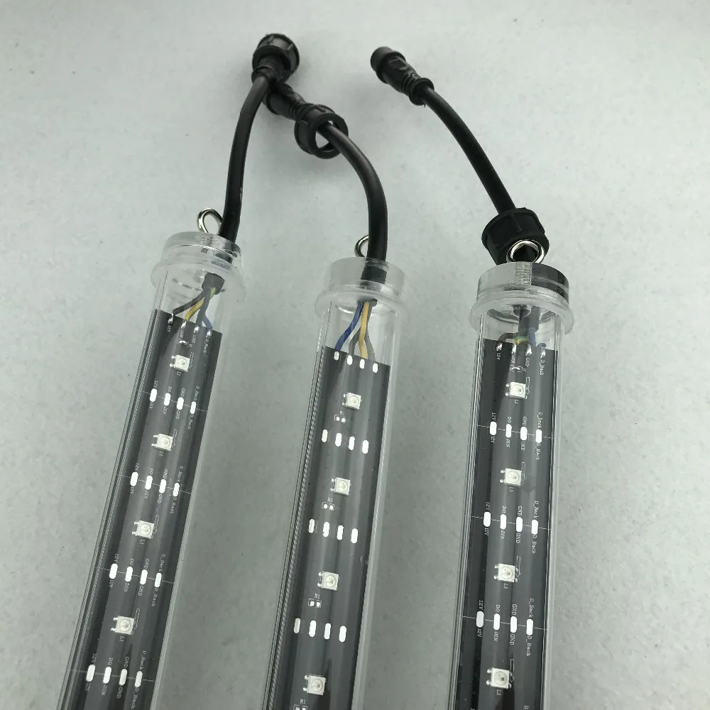 Модифицируемый 1 м 3D SK6812 RGB длиной 30 мм 12 В постоянного тока 64 шт. светодиодов/32