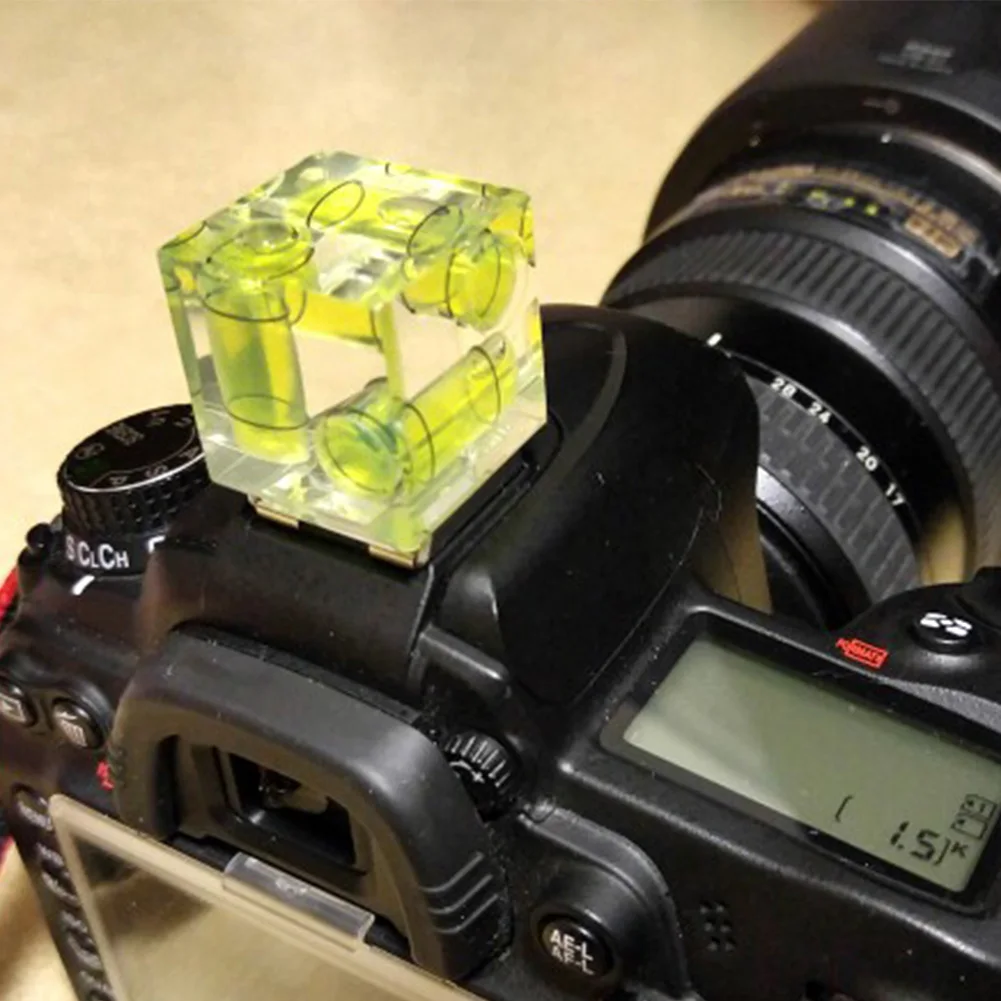 Phot-R 2x Профессиональный тройной пузырьковый уровень для камеры Горячий башмак Nikon