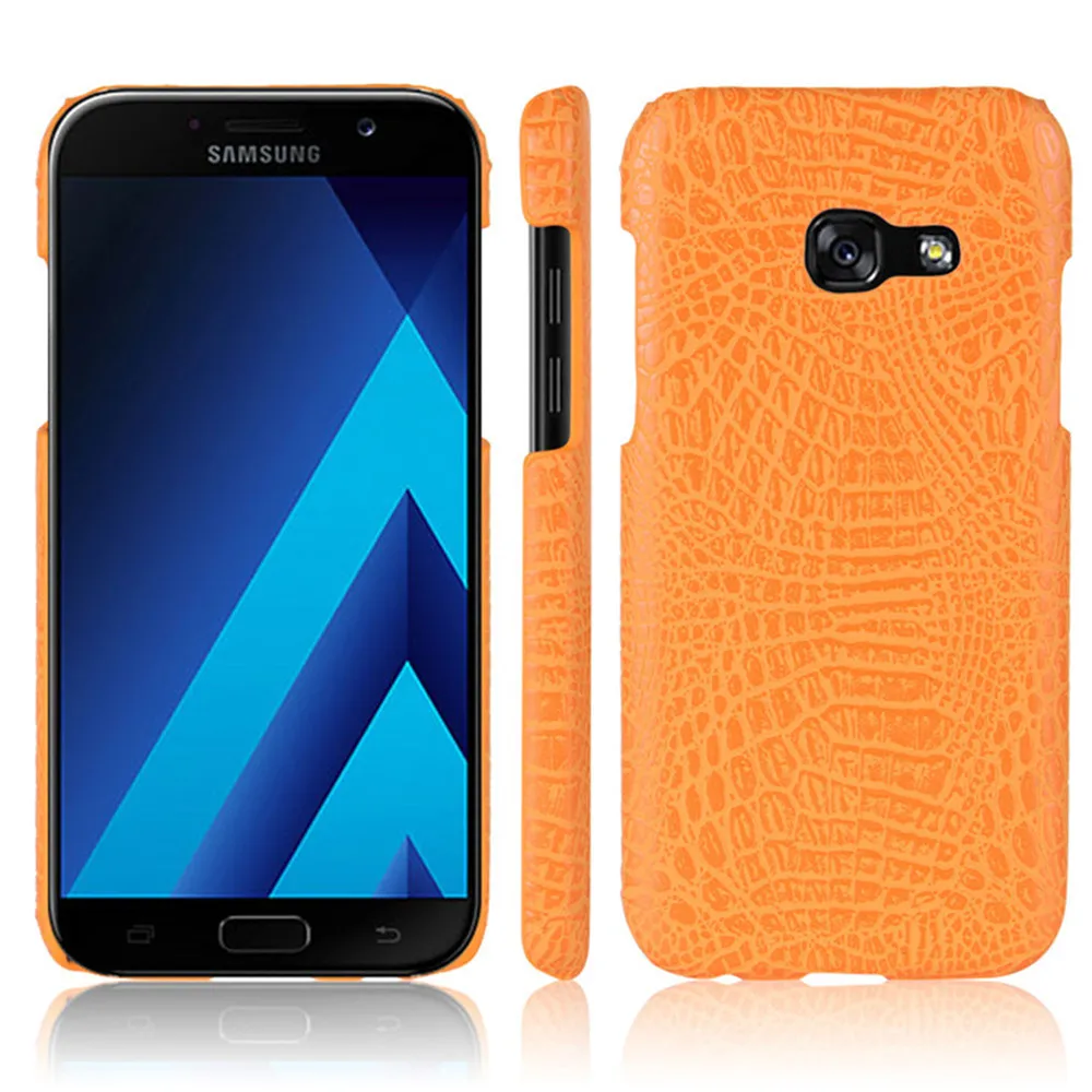 Кожаный чехол с крокодиловым узором Новое поступление для Samsung Galaxy A5 2017 a520f