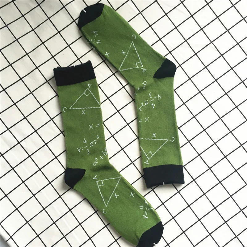 2018 треугольные Функциональные носки модные повседневные хлопковые мужские и