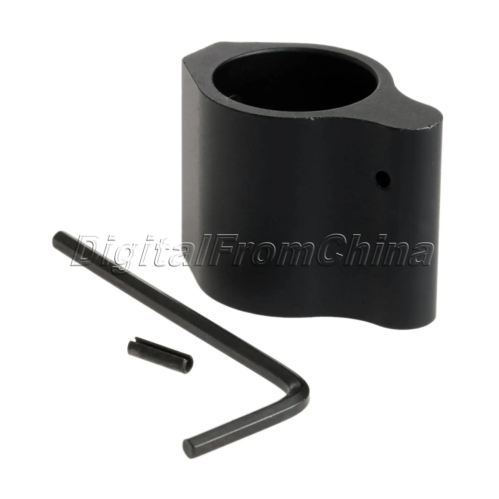 

gohantee Aluminum Gas Blocks Tactical 0.75 Inch Dia fit M4 / AR15 Gas Block Micro Rifle Gas Block Roll Pin Hunting Accessories