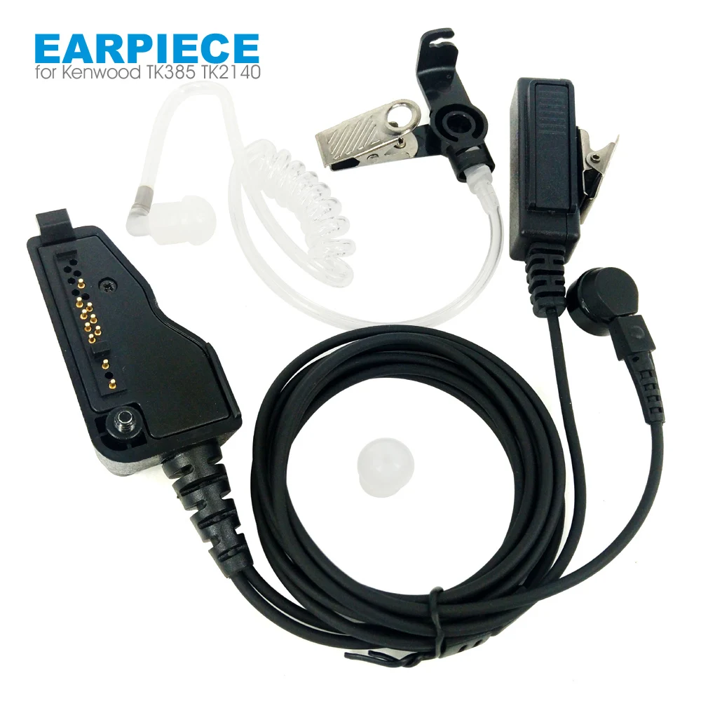 Air трубка Динамик гарнитуры микрофон для Kenwood TK 2140 2180 280 TK385 380 3140 290 3180 Walkie Talkie