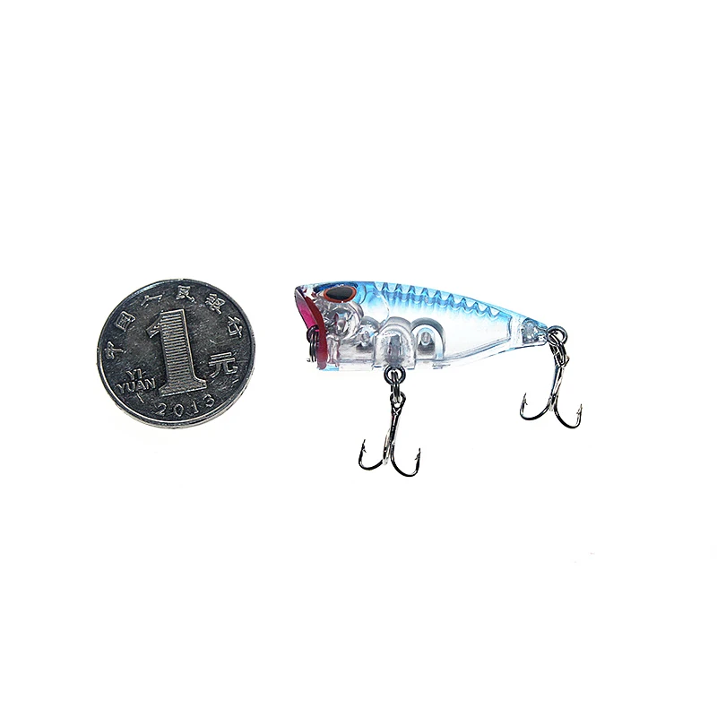 1 шт. реалистичные рыболовные приманки 3 см 4g 12 # крючки Pesca Рыбная ловля рыбы