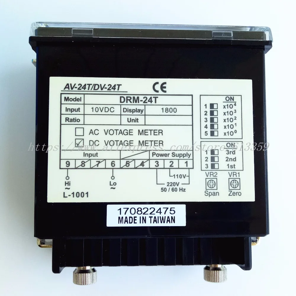 DRM-24T FOTEK DC Digital Измеритель масштаба New &amp Original Sensor | Электронные компоненты и