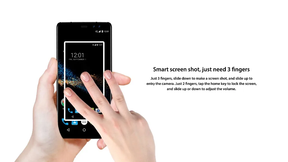 Смартфон M-Horse Pure 1 LTE 4G Android 5," ips MTK6737 четырехъядерный 2 Гб 16 Гб 4380 мАч отпечаток пальца ID сотовый телефон