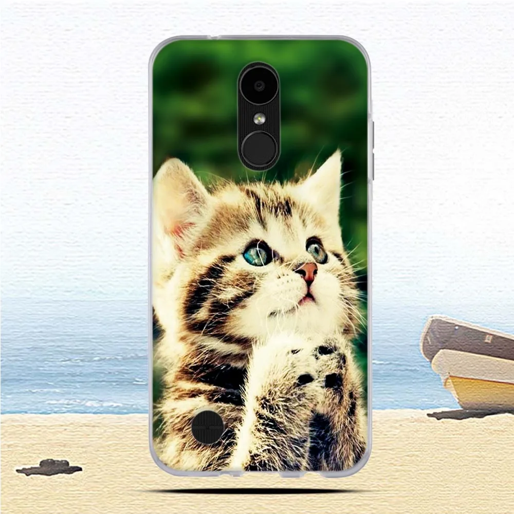 Phone Case For LG K4 2017 Silicone Covers for M160 /Phoenix 3 /Fortune LV1 LV3 Cover fundas K8 | Мобильные телефоны и