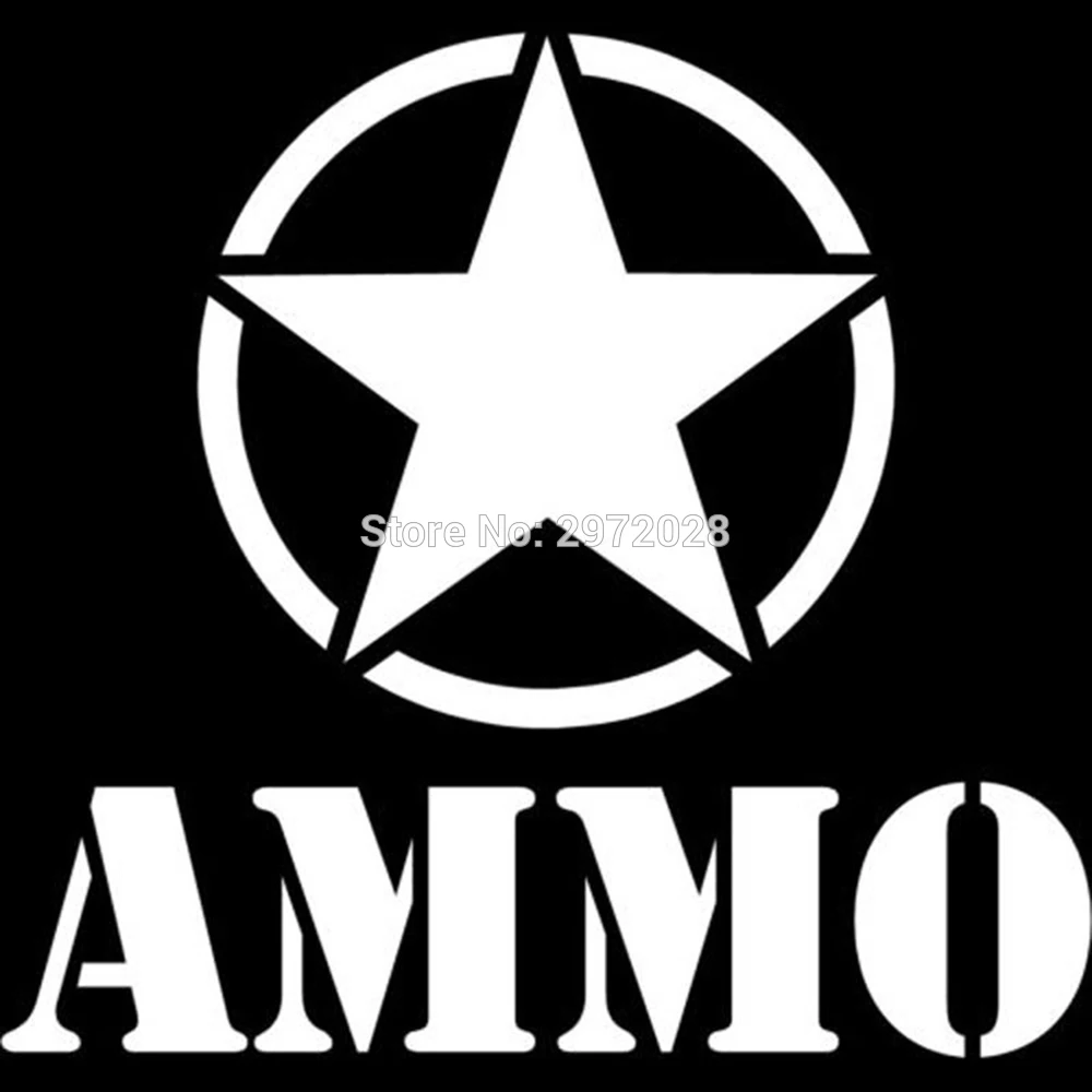 Новый дизайн в стиле звезды колесами AMMO светоотражающий материал Авто Наклейка с
