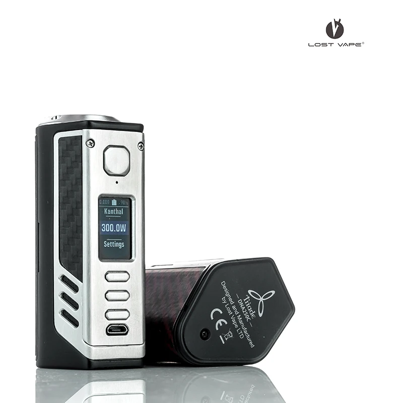 Новые оригинальные потерянный вейп триад DNA250C 300 Вт поле mod работает на тройной 18650