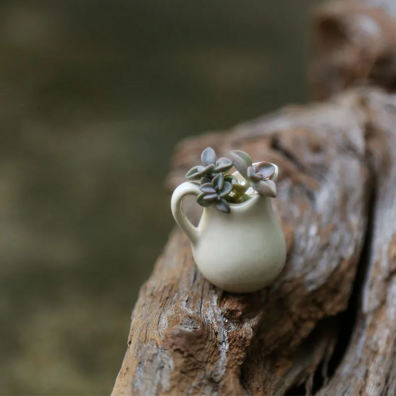 Ваза мини цветочный горшок миниатюрное украшение для сада в виде Феи дома