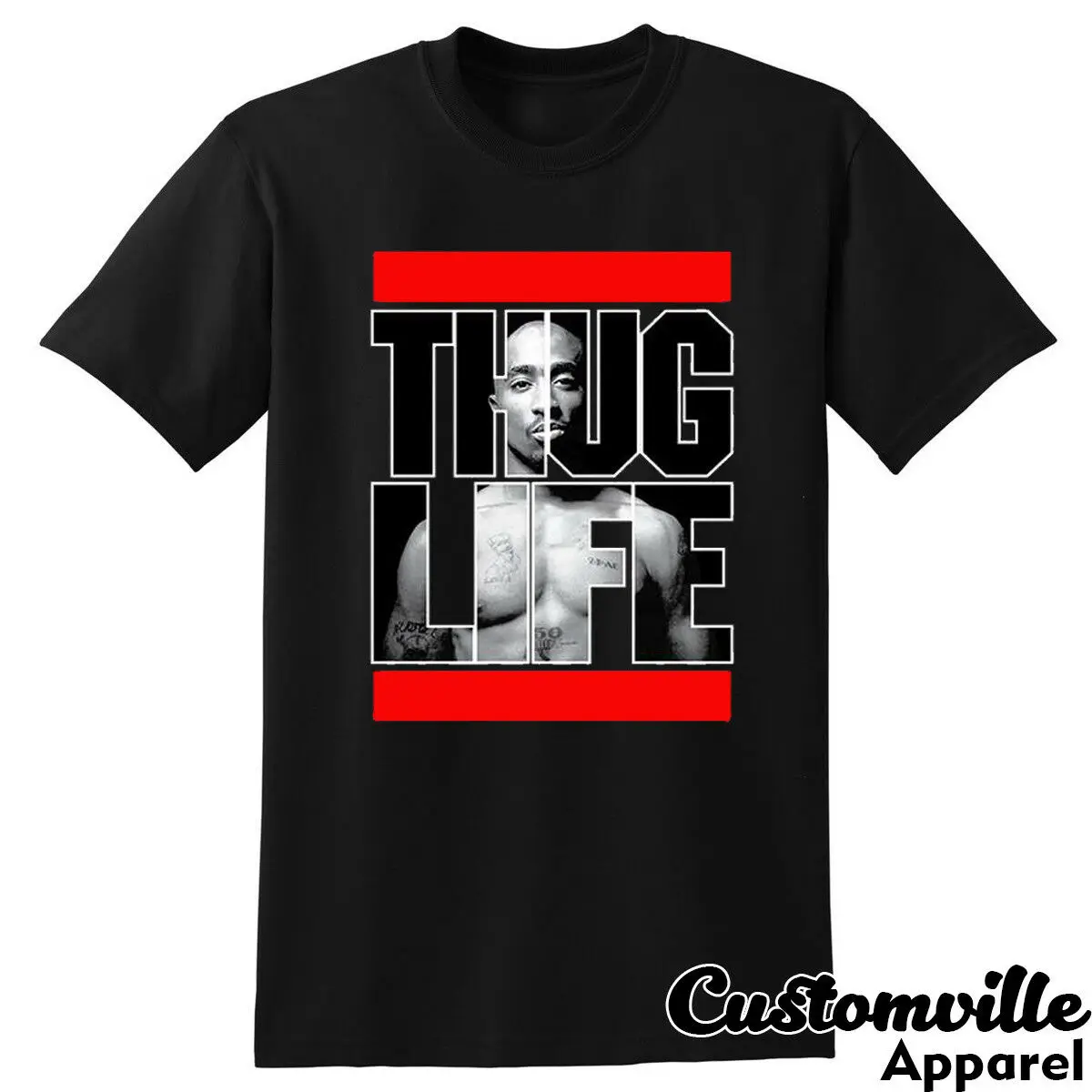 2019 модная футболка Tupac Thug Life. 2Pac All Eyez On Me Футболка в стиле хип хоп легенда о