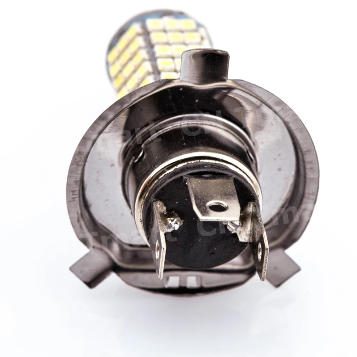 Лучшая цена H4 120 светодиодный 3528 1210 SMD чистый белый Автомобильный источник света