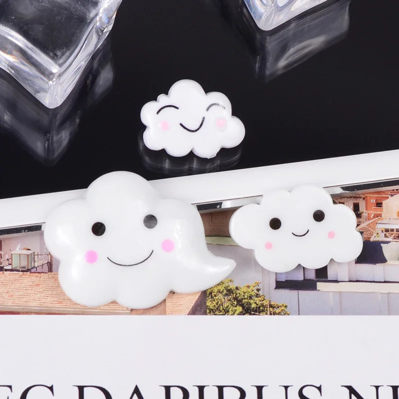 

Cute Kawaii Resin Cabochon Cartoon Cloud With DIY Hot Selling Scrapbooking Embellishment Decoration For Hair Bow