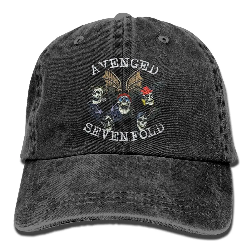 SAMCUSTOM Avenged Sevenfold 3D креативные вымытые джинсовые шапки осень лето мужские и женские