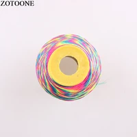 zotoone 500d multi option handmade stitch knitting thread craft polyester embroidery thread for cross stitch floss sewing skein