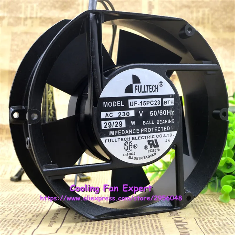 UF 15PC23 AC 230 в 29 Вт 50/60 Гц 17251 17 см 172*150*51 мм 2 провода Вентилятор охлаждения|Запасные