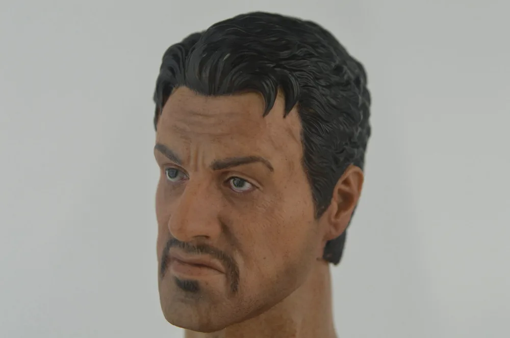 Заказ 1/6 Барни Росс Глава Sculpt Горячая расходные 2 Игрушечные лошадки Сталлоне Lee