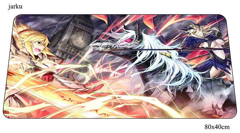 Size 800x400x2mm Fate grand order коврик для мыши 800x400x2 мм игровой коврик для мыши Аниме 3d офис notbook Настольный коврик pc padmouse Игры Геймер коврики - Цвет: Size 800x400x2mm