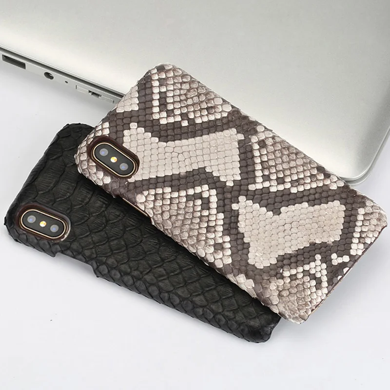 Высококачественный чехол из кожи питона для iPhone x кожаный задняя крышка 6s 7 8 plus |