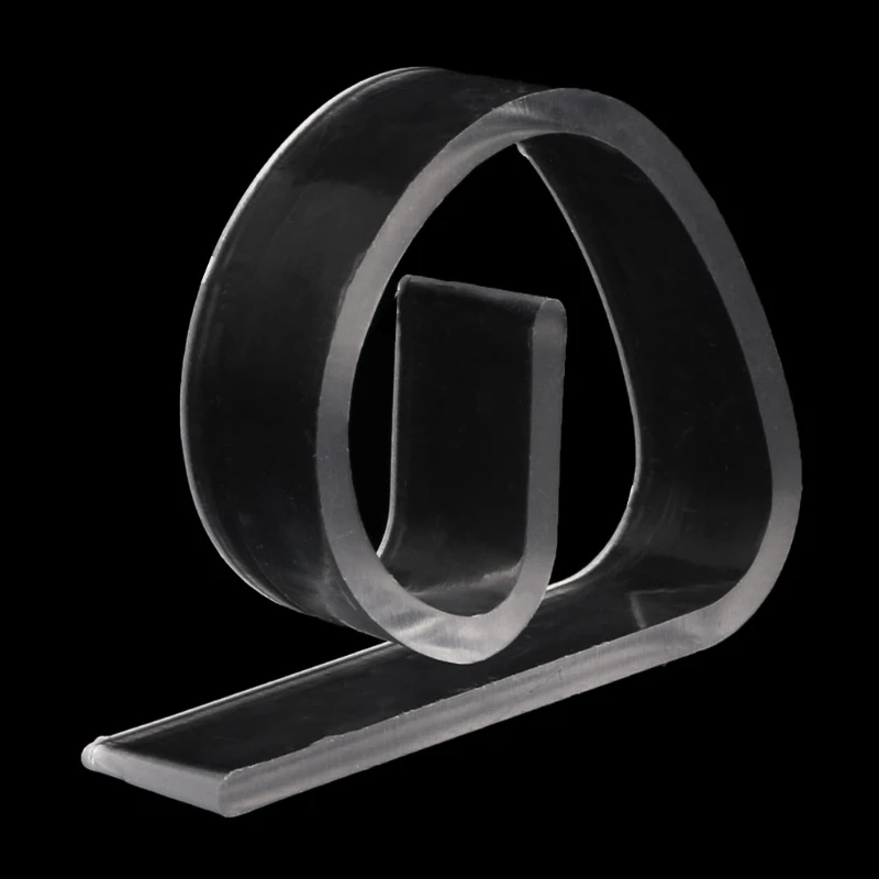 12 шт прозрачные пластиковые скатерти для стола зажимы держатель зажим вечеринки