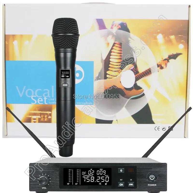 MICWL 96 каналов QLX сценическая производительность пение ручной радиоприемник