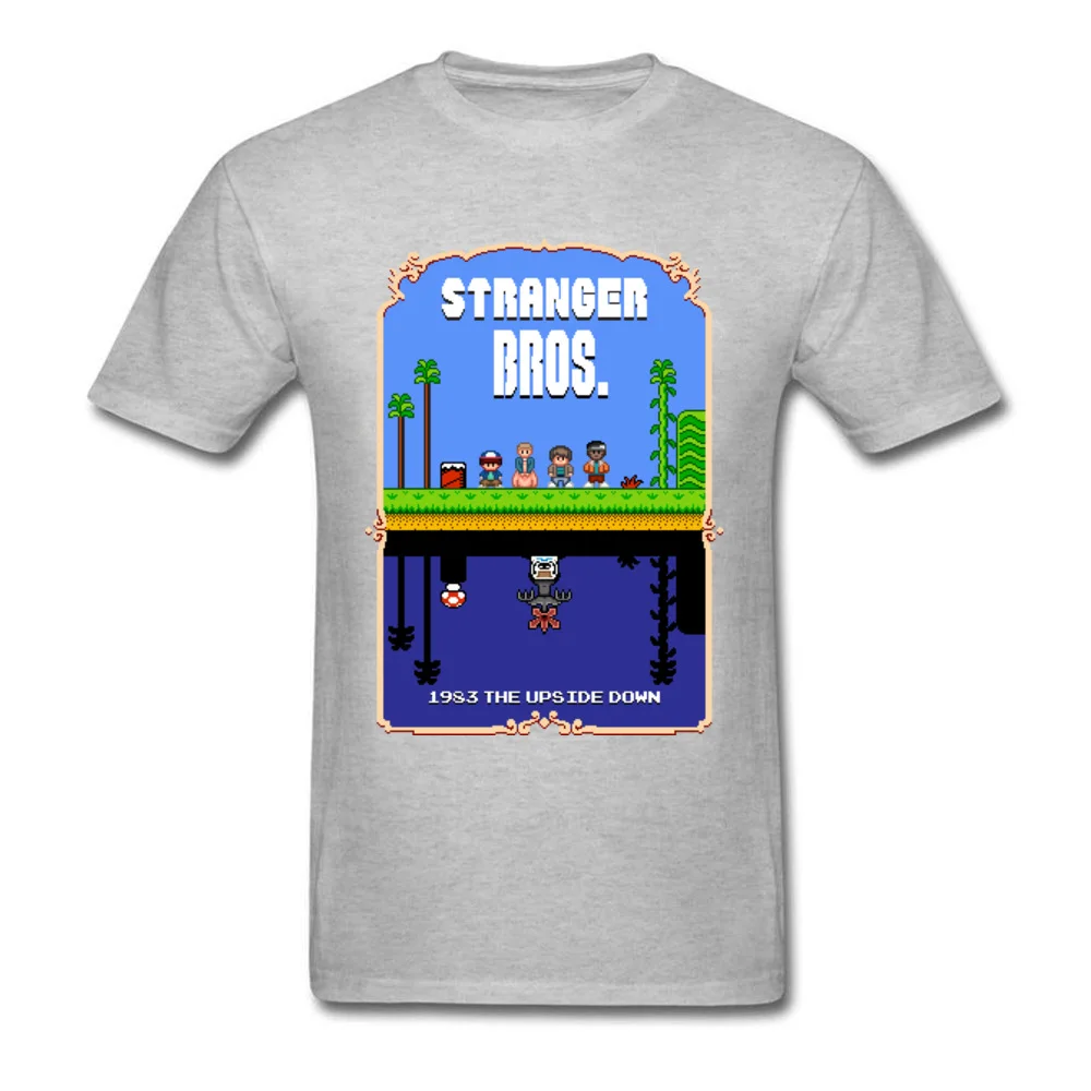 Большая скидка, хлопковая футболка с надписью «Stranger Bros 90», Забавные футболки с героями мультфильмов для студентов, лучший подарок, футболка с принтом «странные вещи»