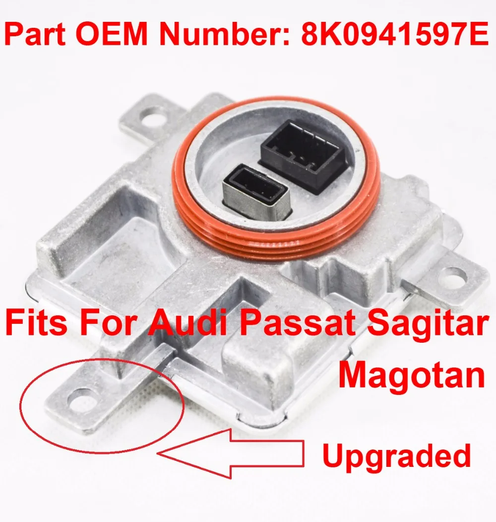 2x 12V 35W D3S D3R D4S D4R OEM HID Xenon Headlight Ballast Control Unit Car Part Number 8K0941597E Fits For Audi Passat Sagitar