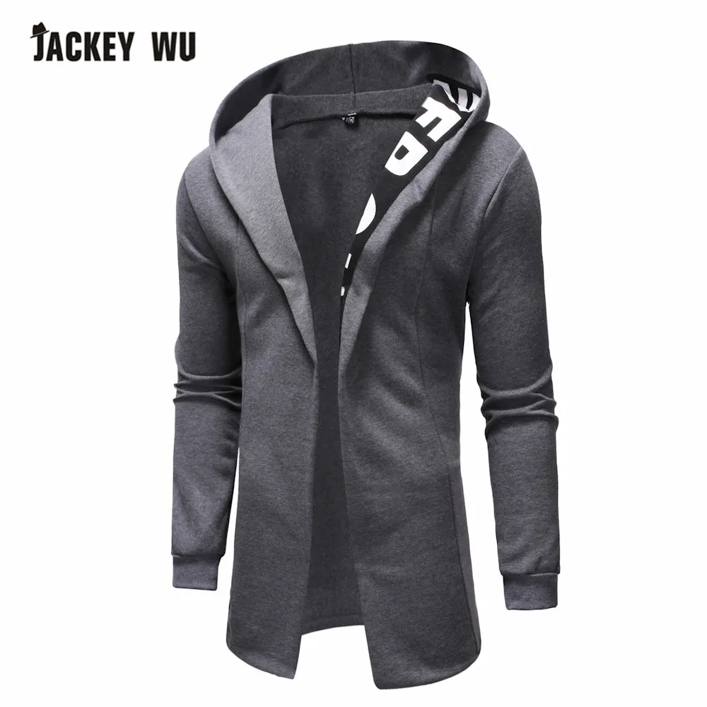 Бренд JACKEYWU мужские толстовки 2019 модный кардиган с буквенным принтом однотонная