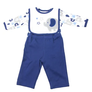 Нагрудник детский, рубашка и штаны, 55-57 см, 4 вида