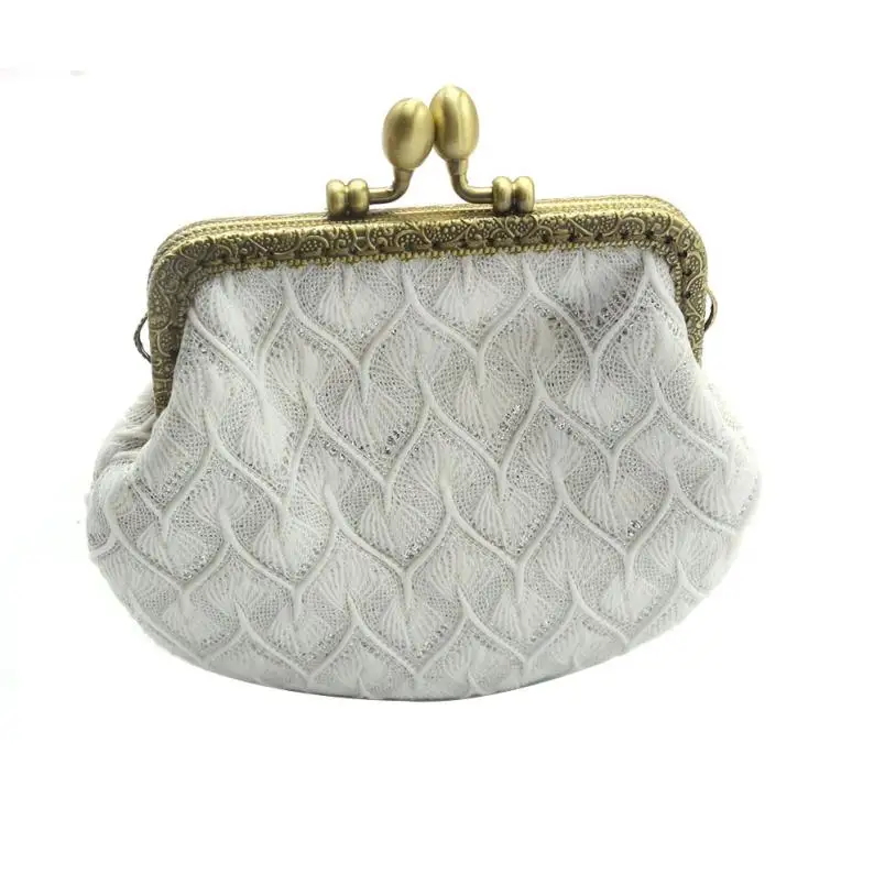 2021 Модные женские маленькие кошельки Ретро кошелек на застежке клатч винтажный