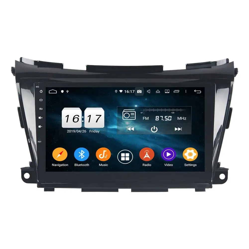 

DSP PX6 6-Core 1 din 10.1" Android 10 Car Radio GPS Head Unit for Nissan Morano 2015 Bluetooth 5.0 WIFI Steering wheel controls