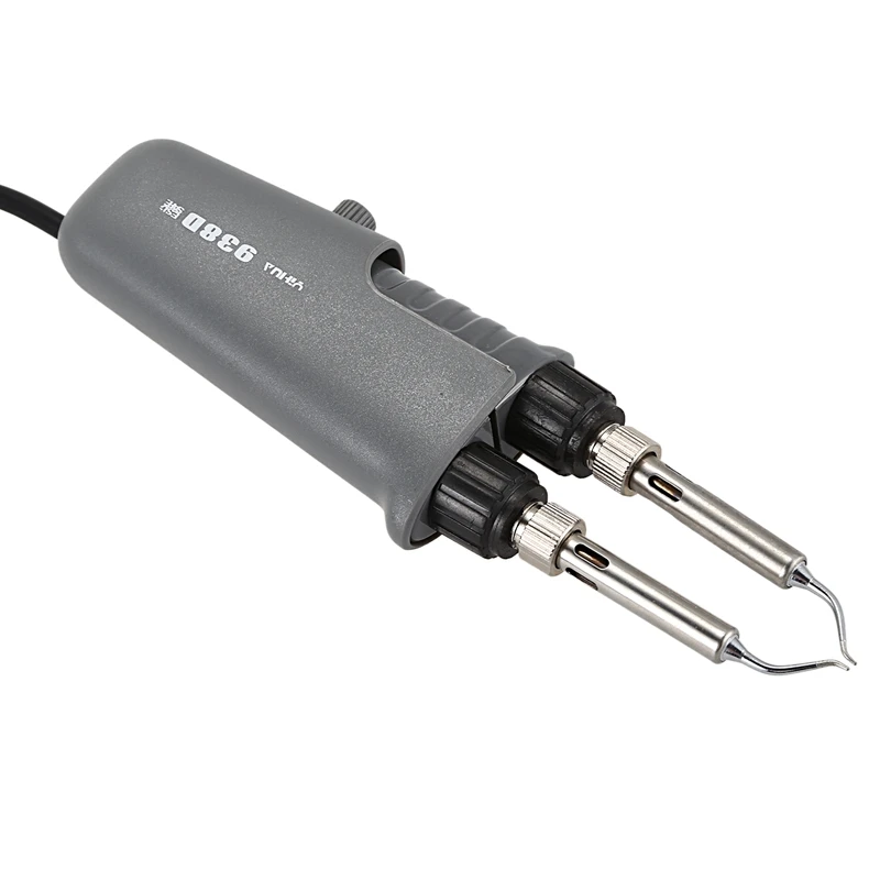 EASY-YIHUA 938D 220V mini portable adjustable electric soldering iron welding tool two in one hot air desoldering station