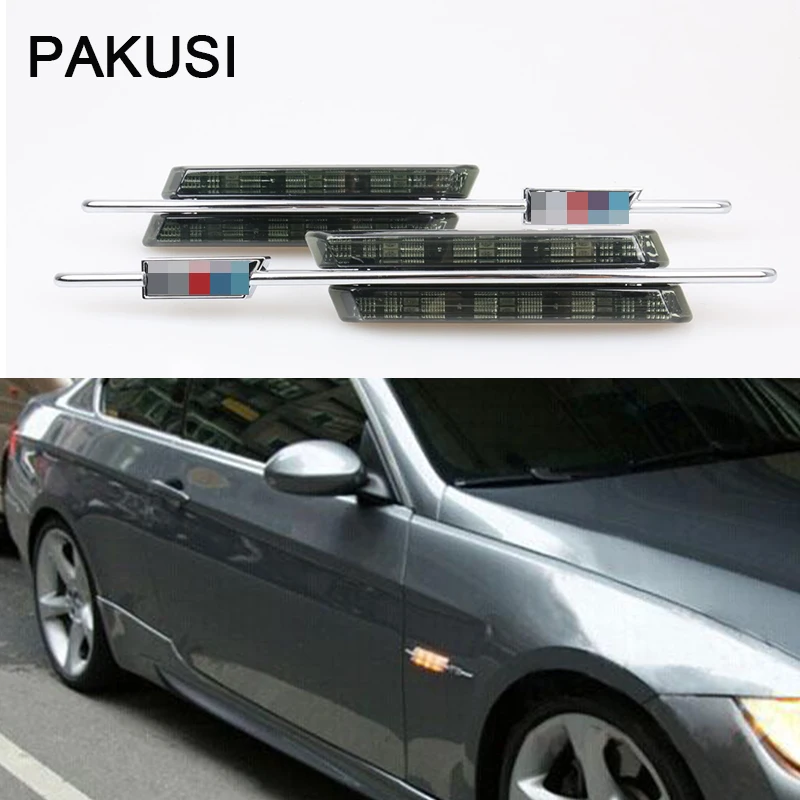 PAKUSI автомобиля светодиодный Fender сторона поворотники &amp боковые габаритные огни