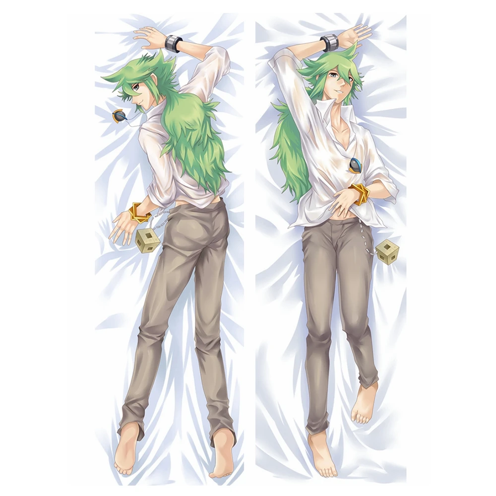 Аниме JK карманные монстры Покемон черный белый N Dakimakura тело Чехол для подушки скольжения игры мультфильм мальчик обнимая наволочка