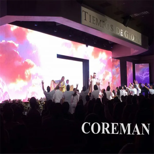 Светодиодная телевизионная компания производство 96*96 точек комнатный шкаф p6