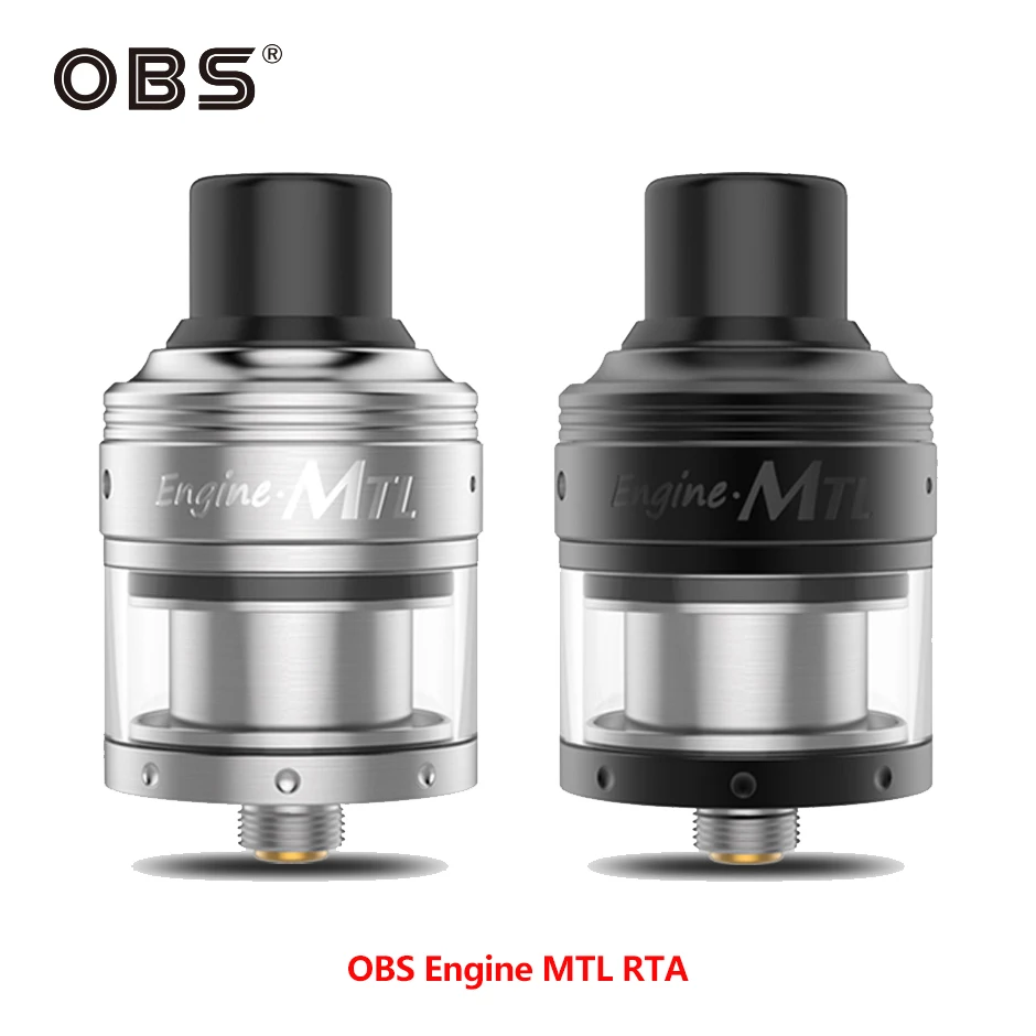 Электронная сигарета OBS двигатель MTL RTA 2 мл воздушный поток Регулируемый