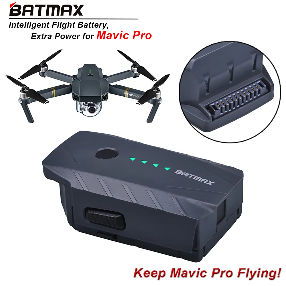 1 шт. 3830 мАч Mavic Pro Интеллектуальный полета Замена Батарея для DJI Мавик Pro/летать