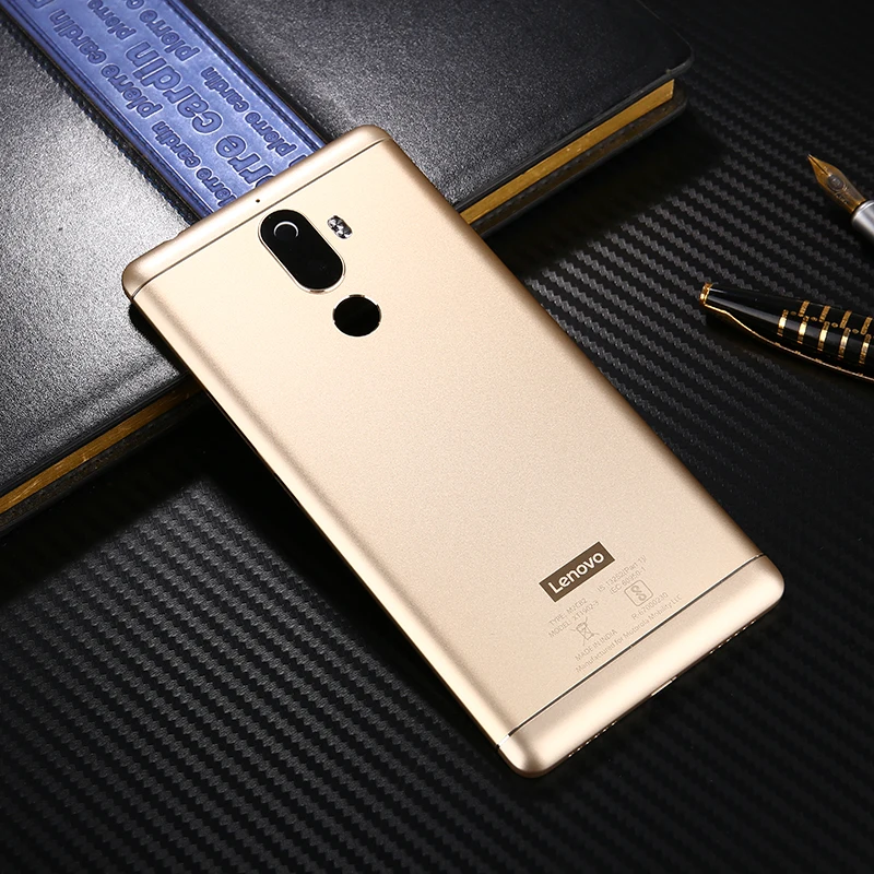 Original Cover Case for Lenovo K8 Plus Metal Back Battery Housing Replacement Parts Power Volume Buttons + Camera Lens | Мобильные