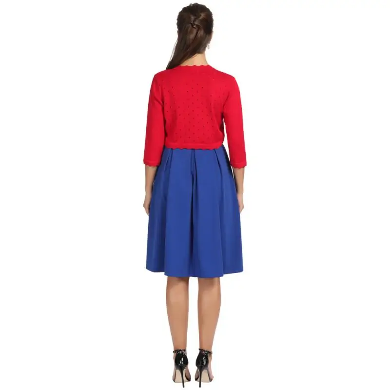 Женский Ретро болеро вязанный кардиган вязаный укороченный |