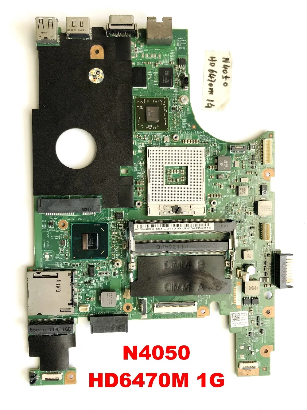 Оригинальная материнская плата для DELL N4050 HD6470M 1G CN 07NMC8 протестированная хорошая