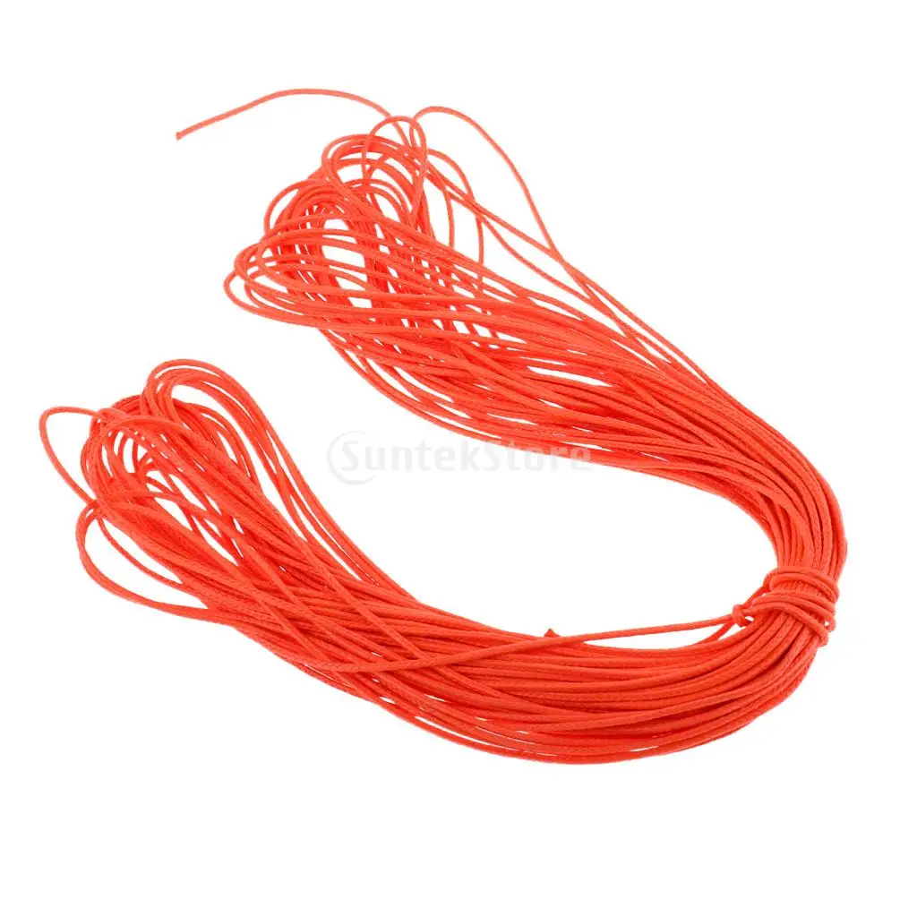 Orange 10m 2 мм Высокая прочность дерево восхождение лесоводу пледы линии рыбалка кемпинг оплетка веревки Паракорд 5/10/15/20/30/55 м синий/оранжевый - Цвет: Orange 10m