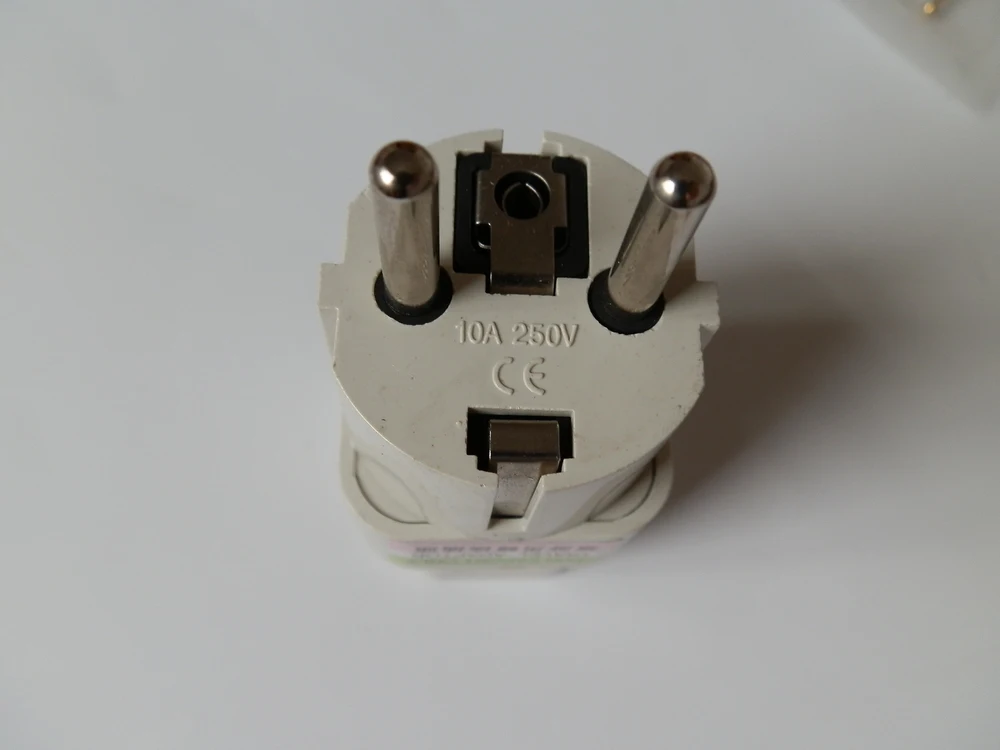 Немецкий Стандартный адаптер питания переменного тока к европейской вилке|adapter to