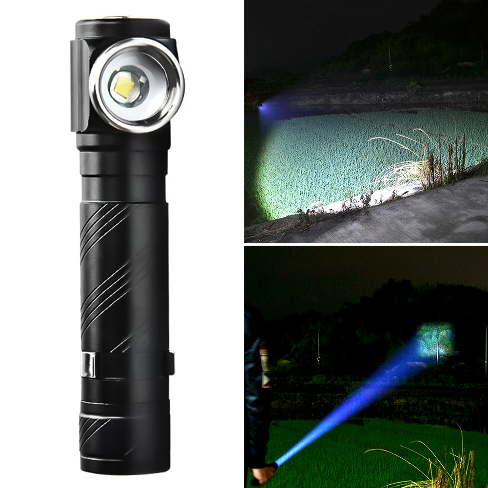 Водонепроницаемый Фонарик светодиодный Многофункциональный usb зарядка прочная