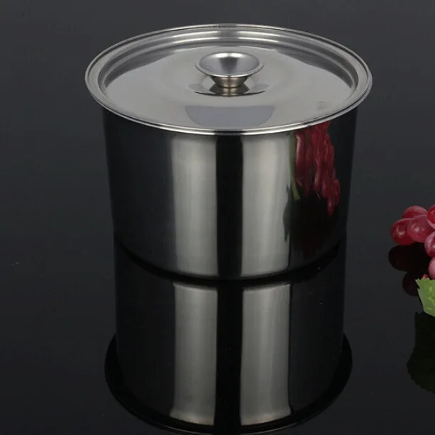 Толстая крышка немагнитная нержавеющая соусница цилиндр для приправ чашка яиц