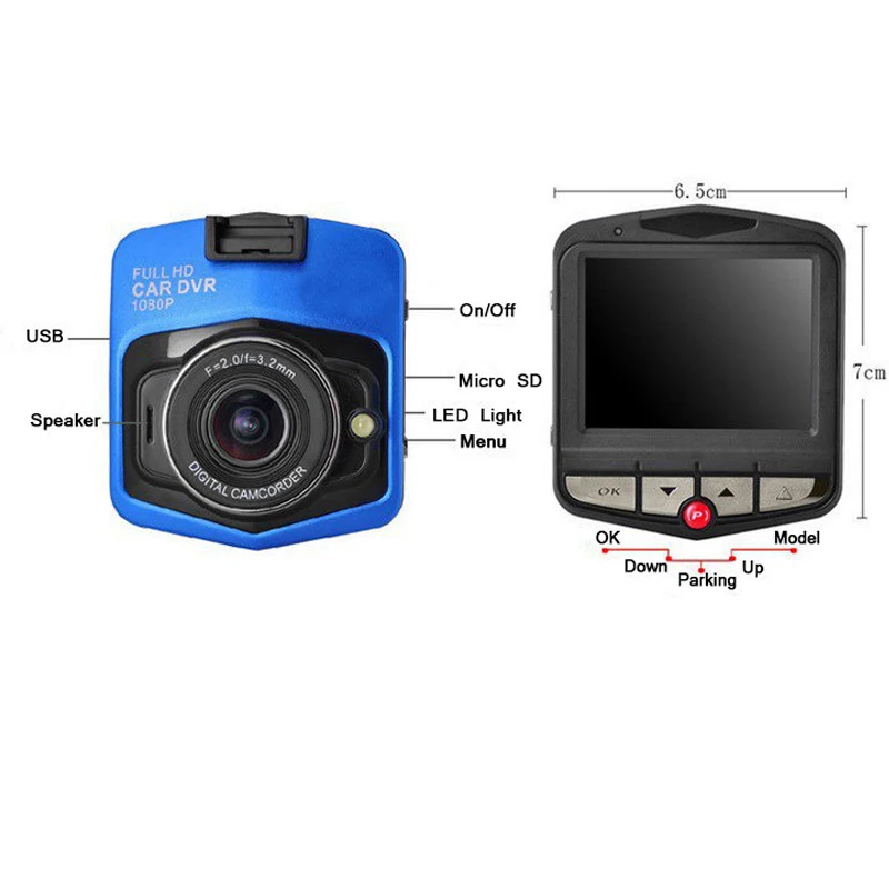 Cncool оригинальный автомобильный dvr камера видеорегистратор Full HD 1080 P рекордео для
