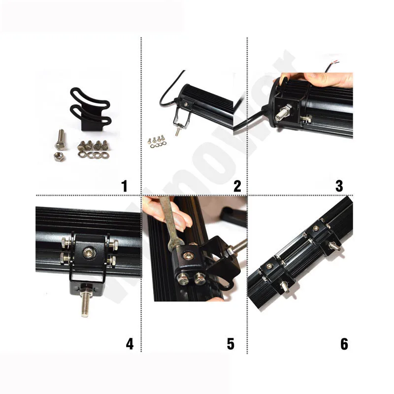Auxtings 9'' 12'' 15'' 17'' 20'✣'' 25'' 28' 36'' 42'' offroad led light