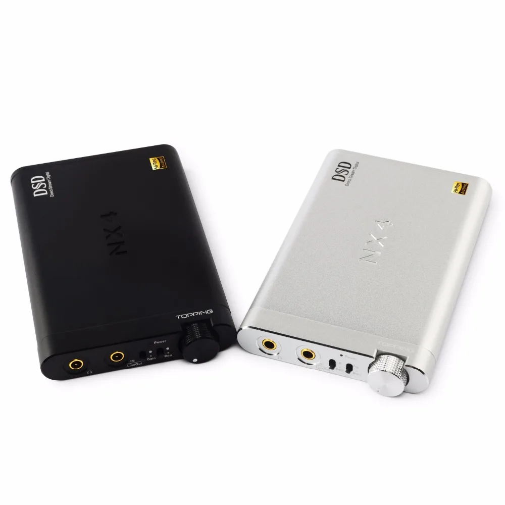 Новый TOPPING NX4 DSD DSD512 fever HiFi портативный XMOS ES9038Q2M OPA2140 USB DAC Декодер Усилитель для